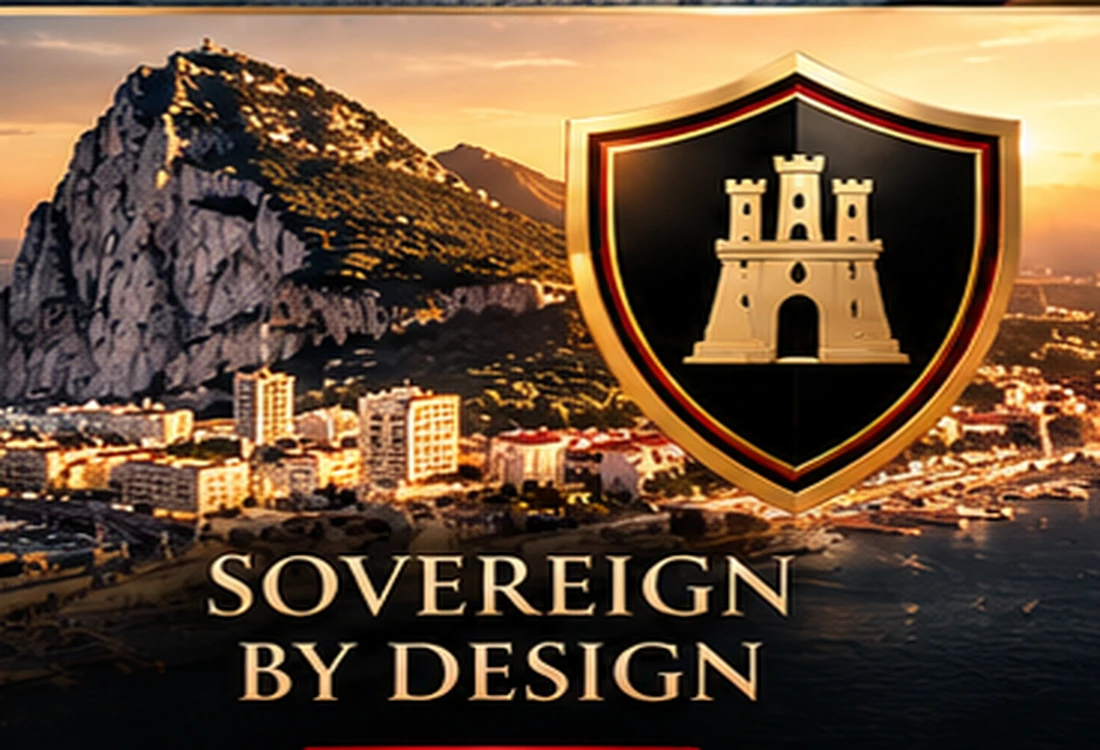 Gibraltar and trust-themed imagery